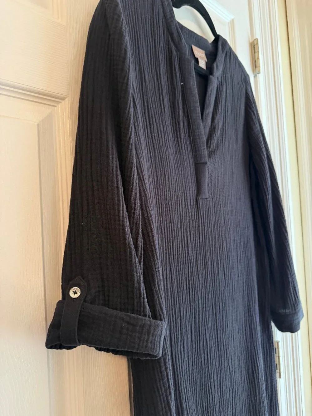 Chico's 100% Cotton gauze dress - Size 1.5